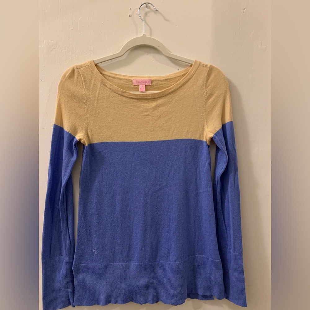 Lily Pulitzer Debra color block sweater‎ size small